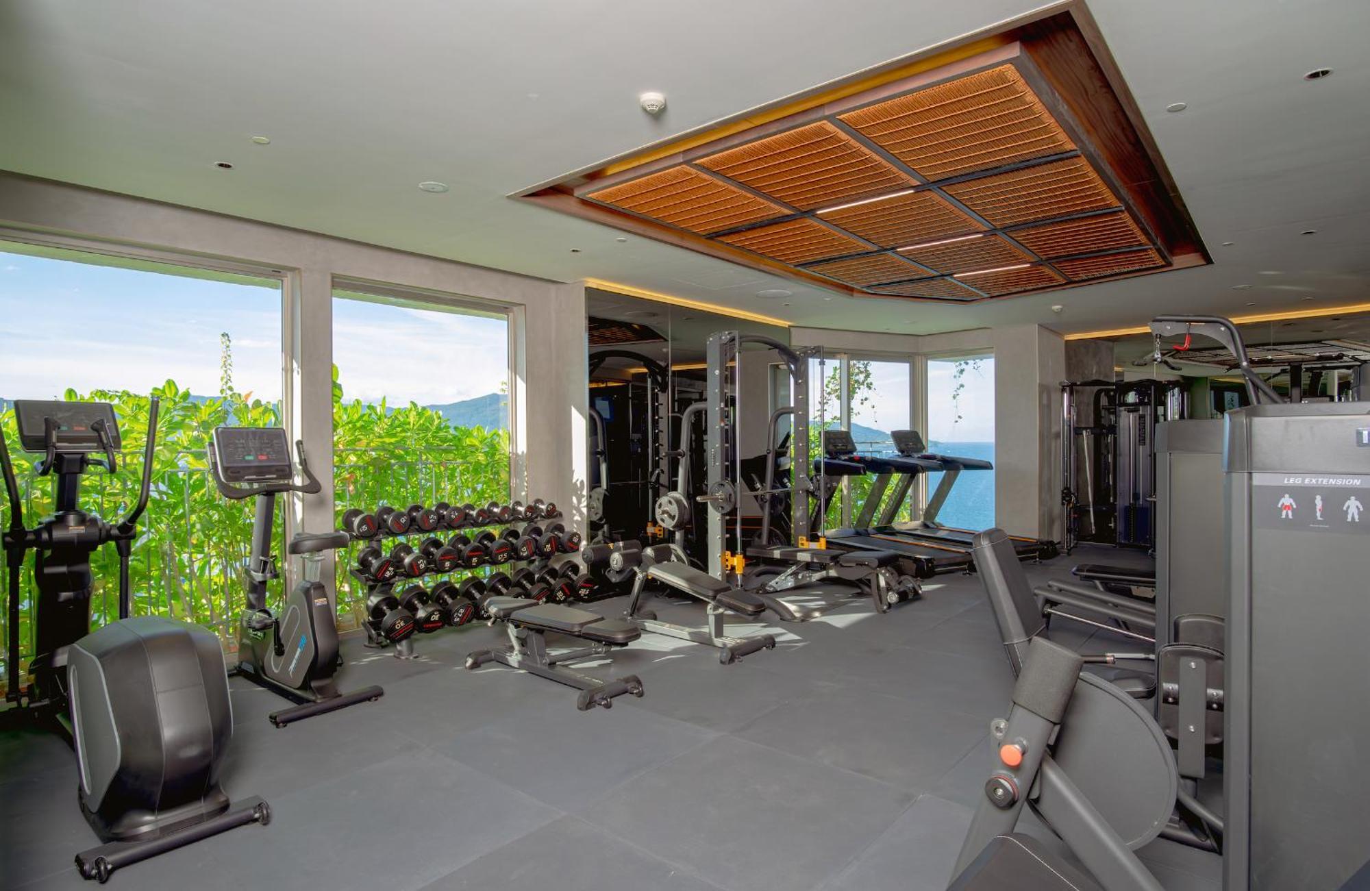 M Hotel Danang Exterior foto The gym at the hotel